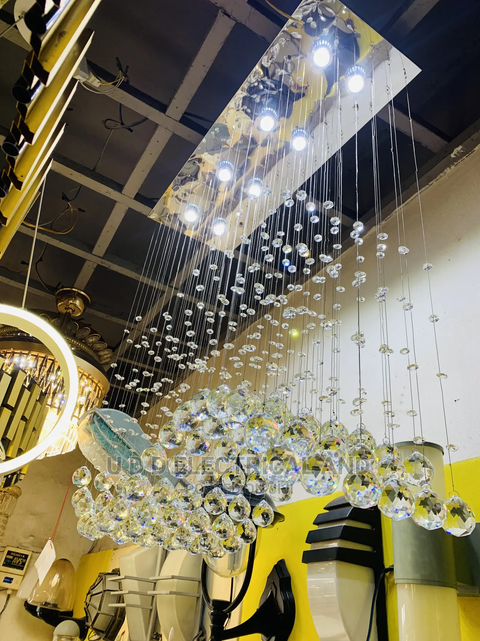 Magnificent Modem Led Crystal Chandelier Light 3color Dubai
