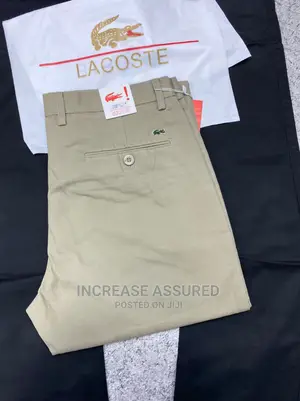 Quality and Stretches Lacoste Chinos Trouser
