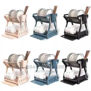 Double Layer Plate Rack