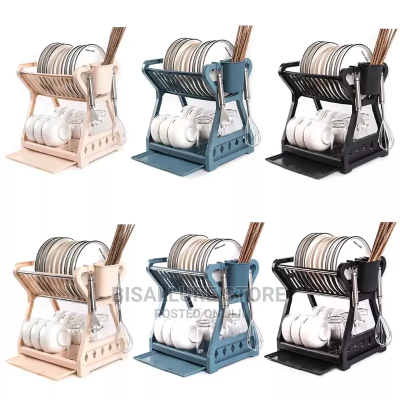 Double Layer Plate Rack