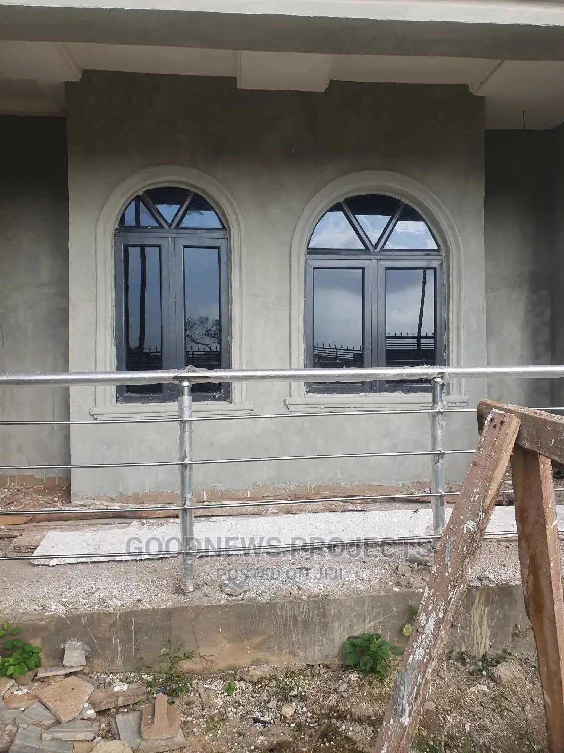 Grey Ark Casement Windows