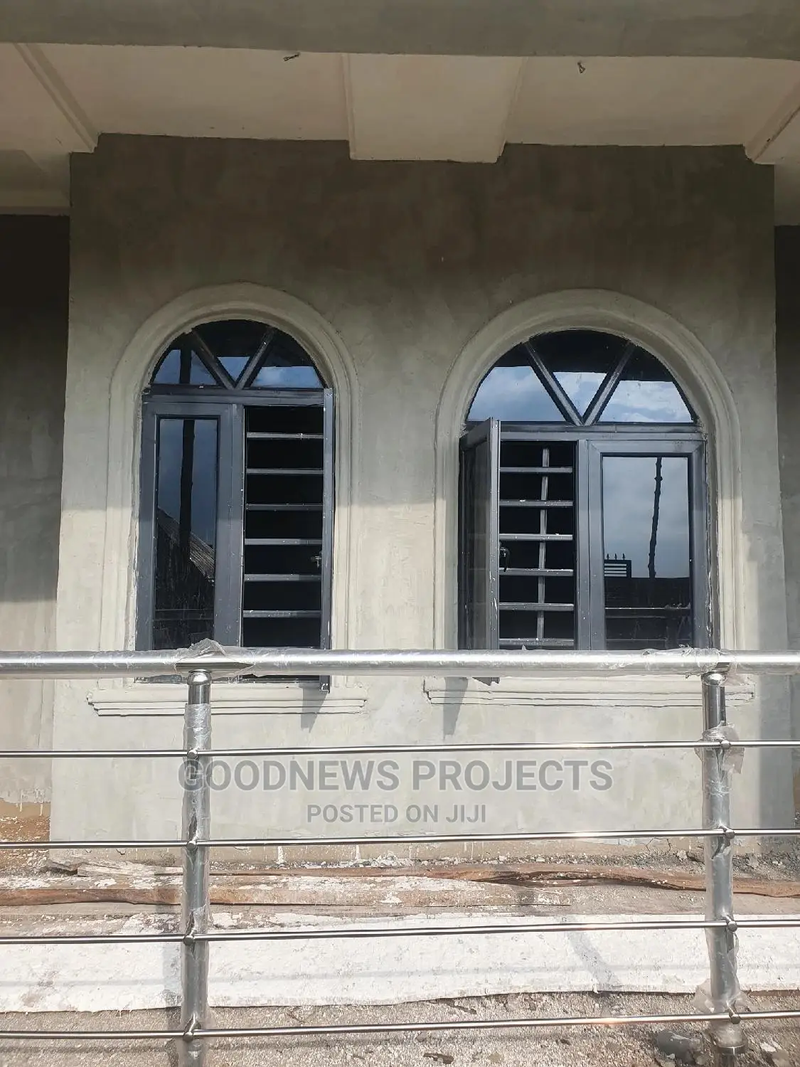 Grey Ark Casement Windows