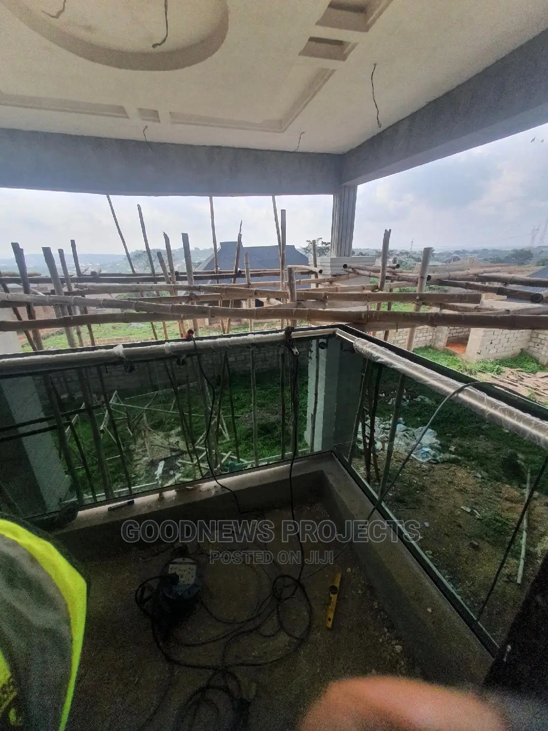 Black Balcony Frameless Handrails