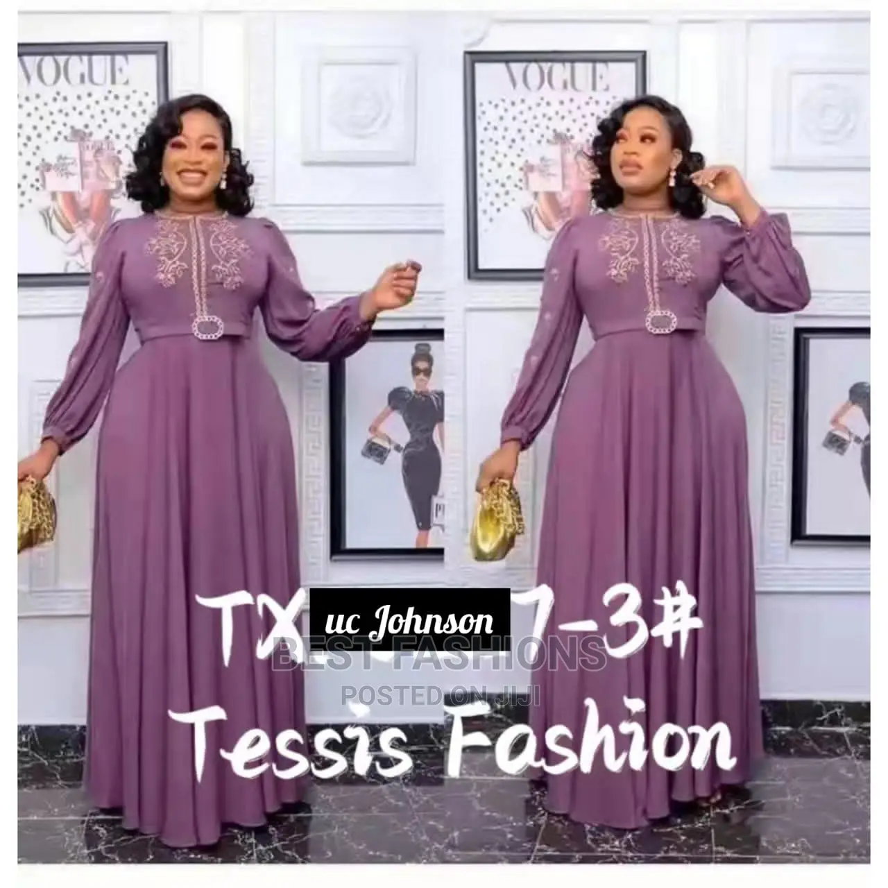 Quality Ladies Long Dinner Dress