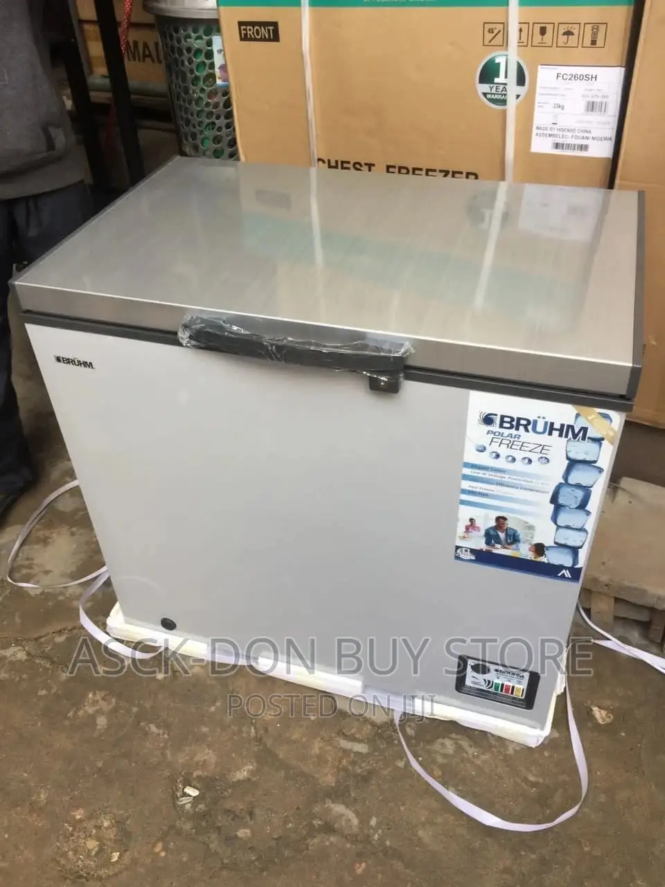 Bruhm 200liters Chest Freezer (Ice Maker Mode)