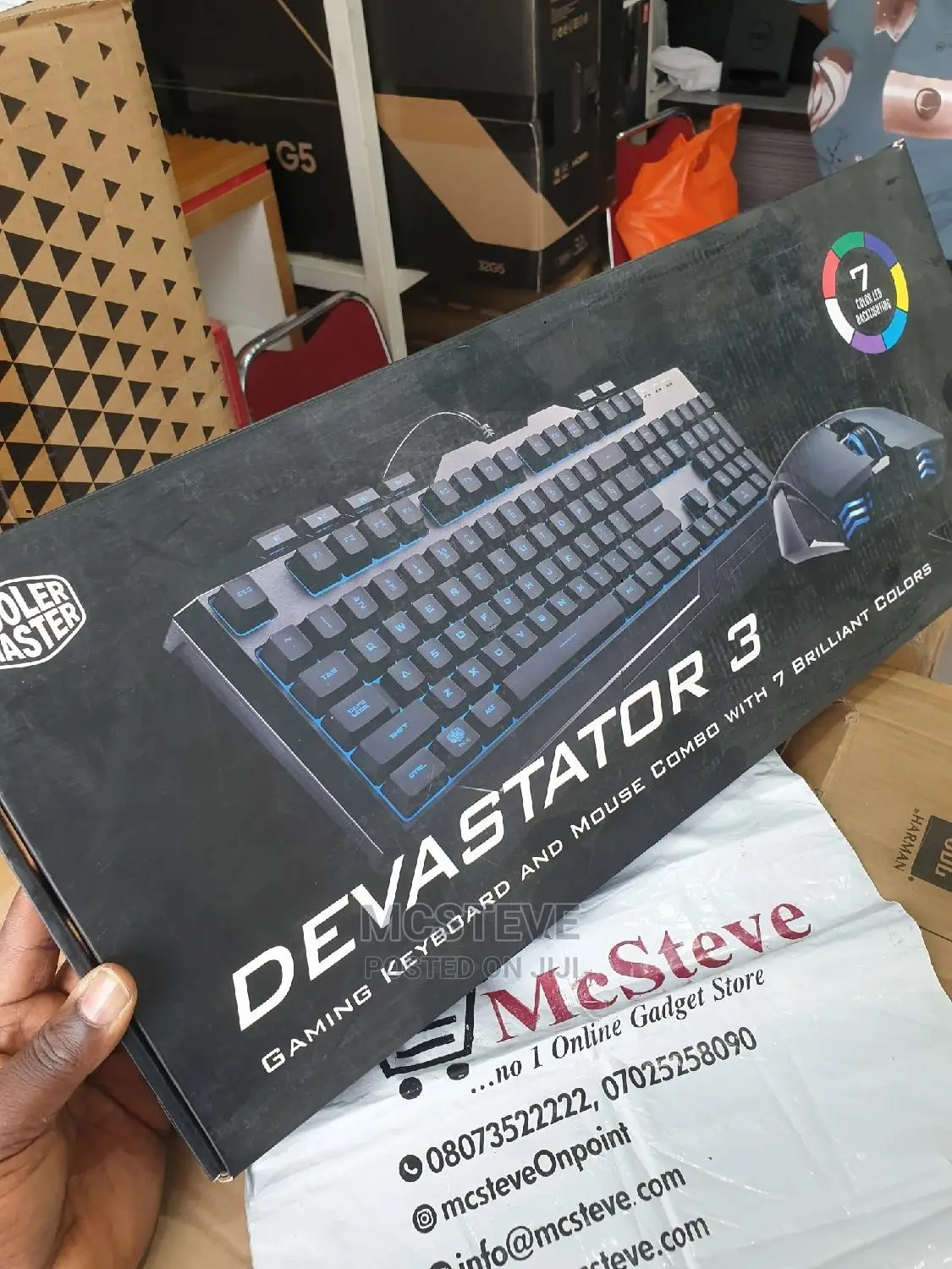 Devastator 3 Gaming Keyboard and Mouse Combo