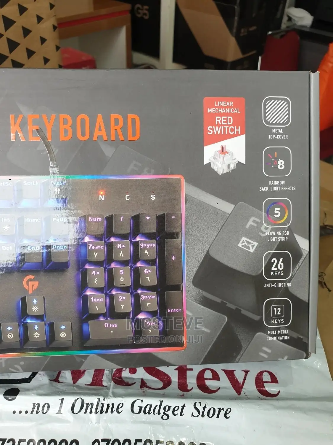 Porodo Pdx210mechanical Gaming Keyboard