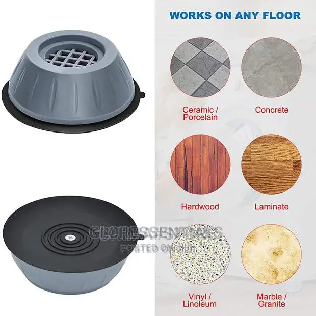 4 PCS Anti Vibration Washing Machine Stand