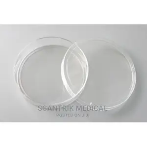 Laboratory Plastic Petri Dish Transparent
