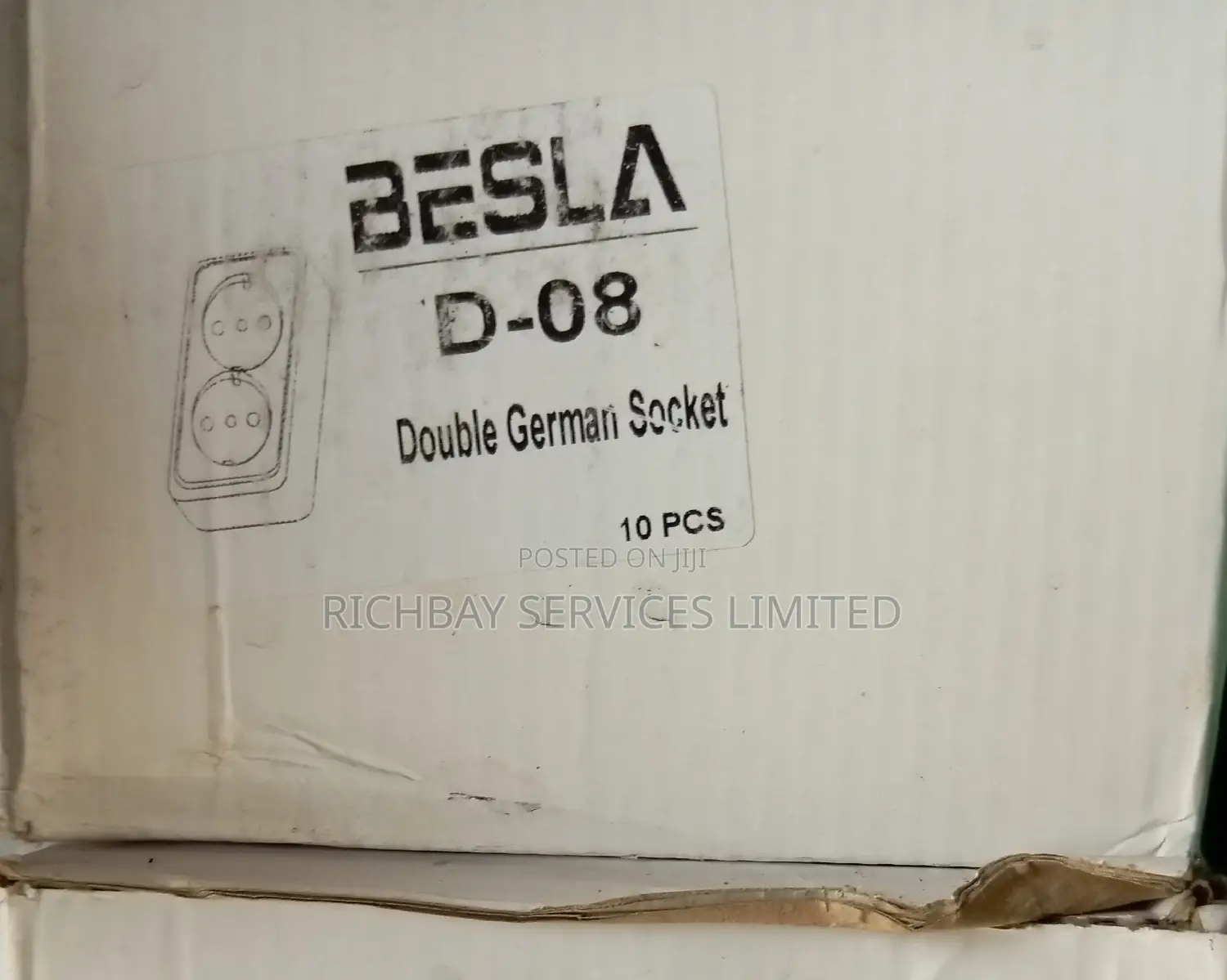 Double German Socket 16amp 230v
