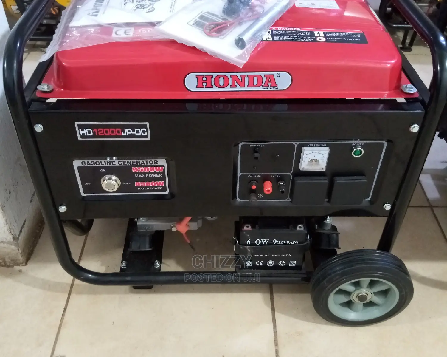 Honda Generator 100%Copper Wire 9.5kva