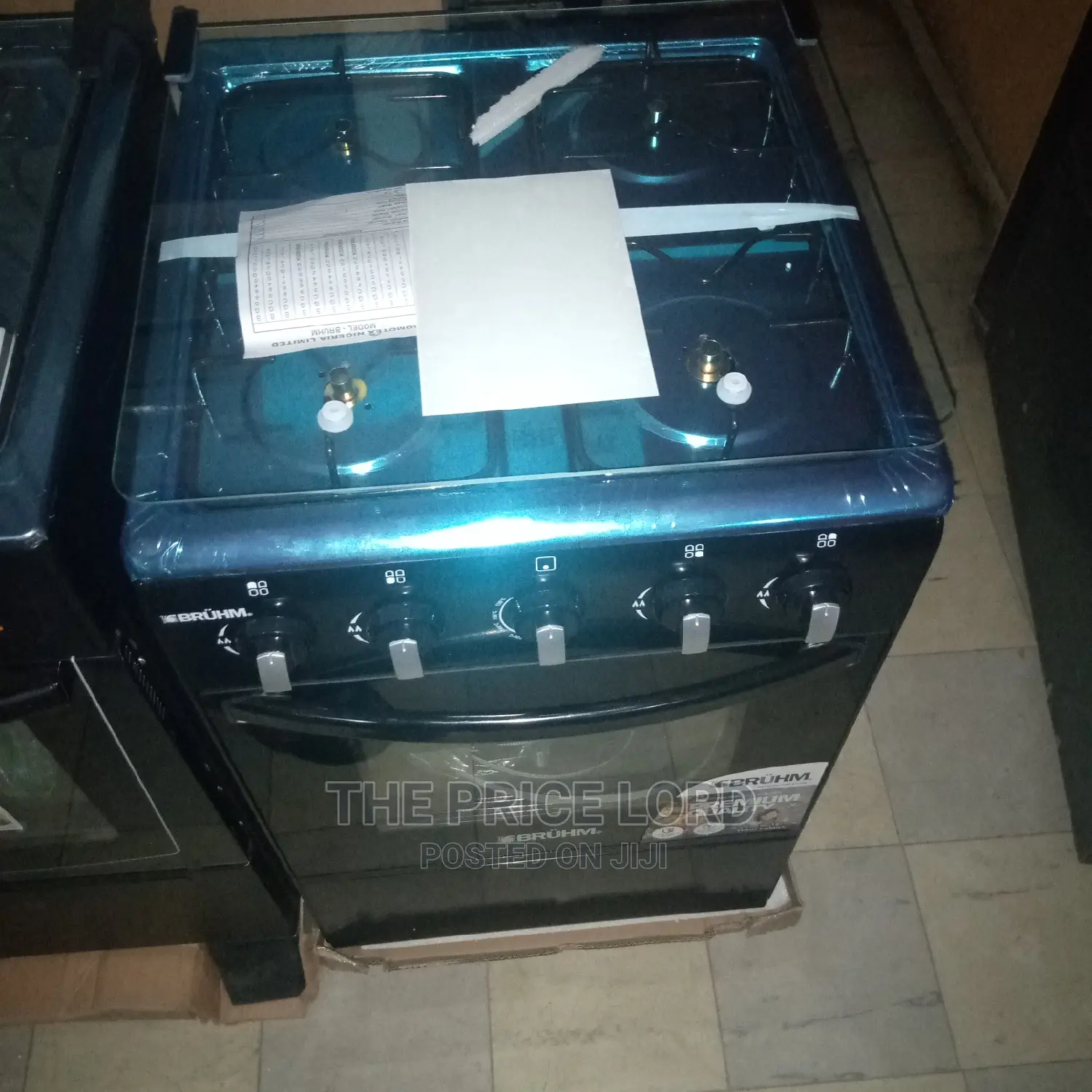 Bruhm 4 Gas Cooker