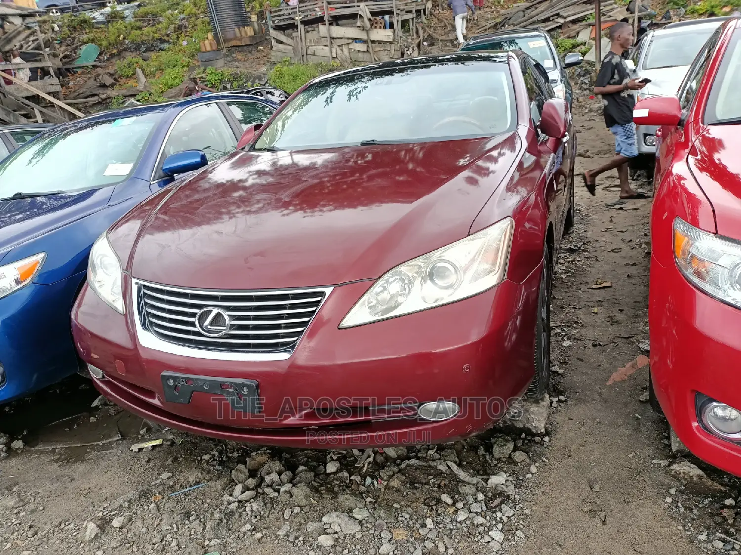 Lexus ES 350 2007 Red