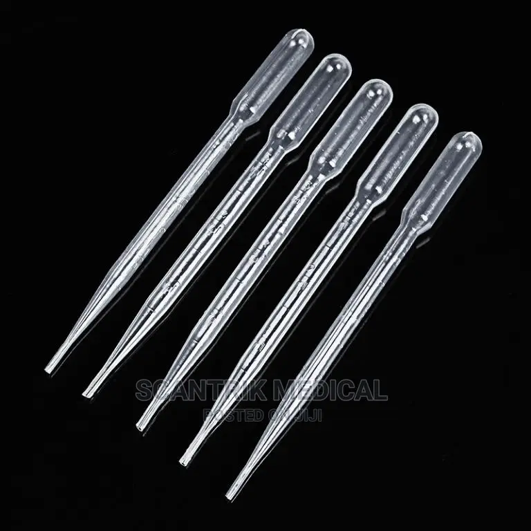 Portable Transfer Pipette 2ml 3ml 5ml Plastic Pasteur