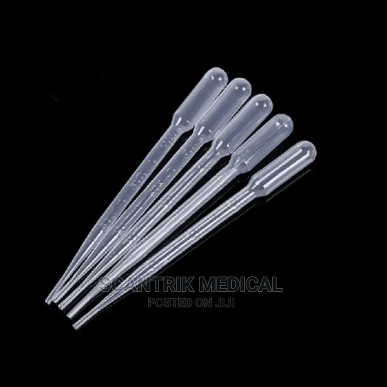 Portable 2ml Non-Sterile Graduated Pasteur Pipettes