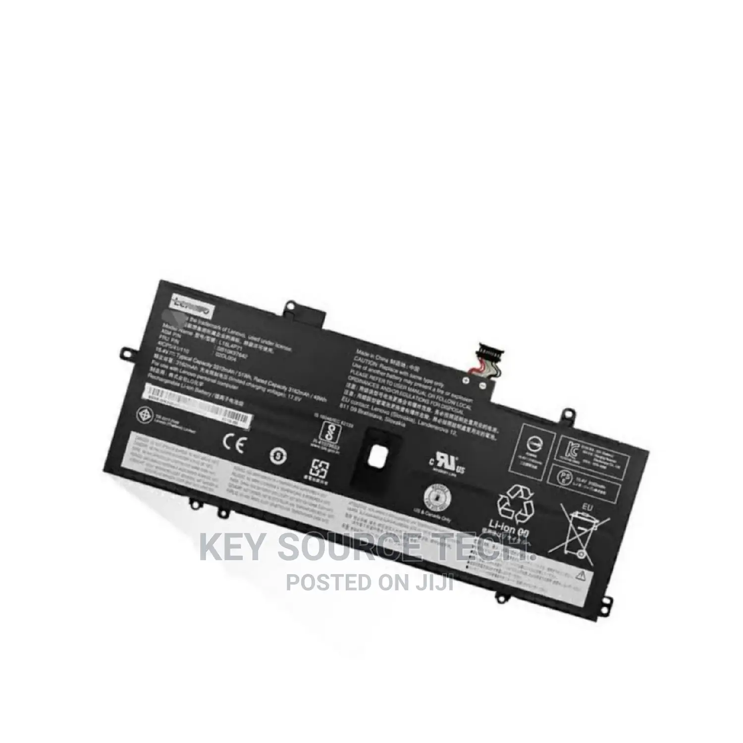 LENOVO Thinkpad X1 Carbon 7th Gen Laptop Battery Year 2019