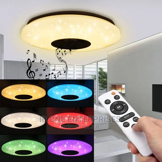Free Delivery Ceiling Light App Bluetooth Music Speaker