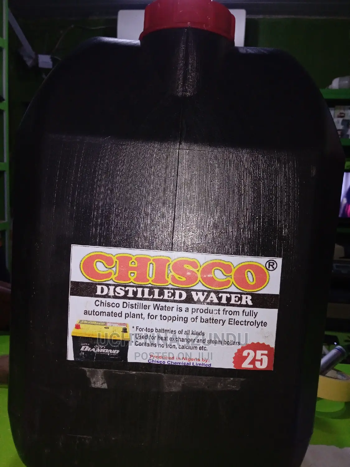 25 Litres Of Distilled Water