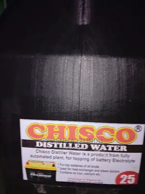 25 Litres Of Distilled Water