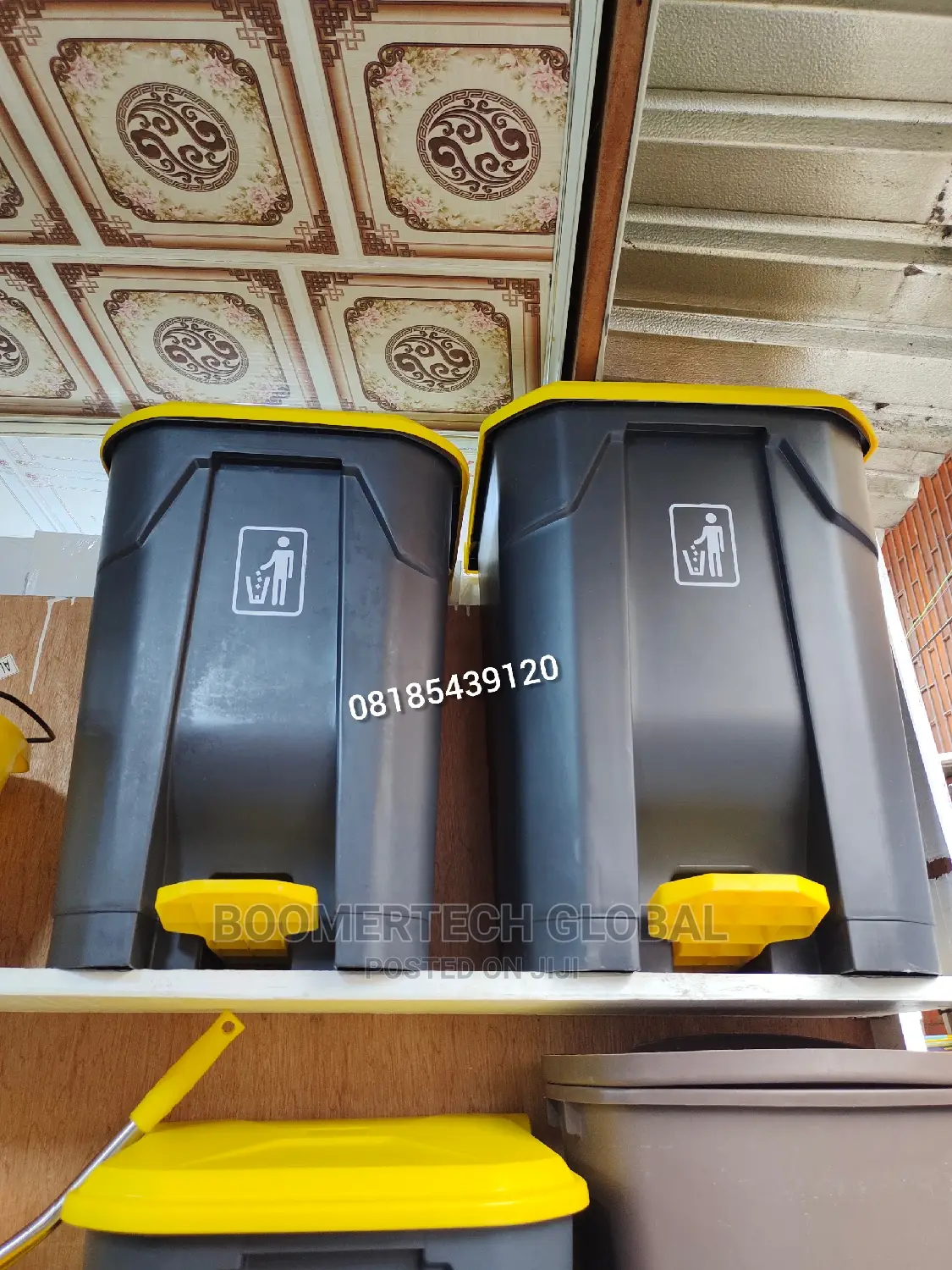 50l Quality Pedal Plastic Step Bin