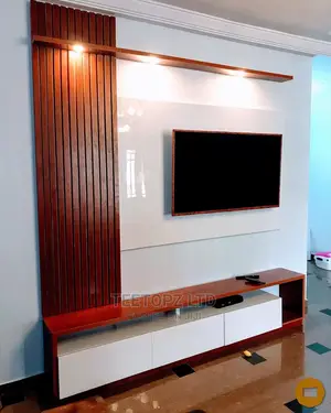 Luxury Smart Tv Console/Stand With Drawers.