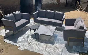 Quality L-Shaped Fabric Made Sofa Chair.