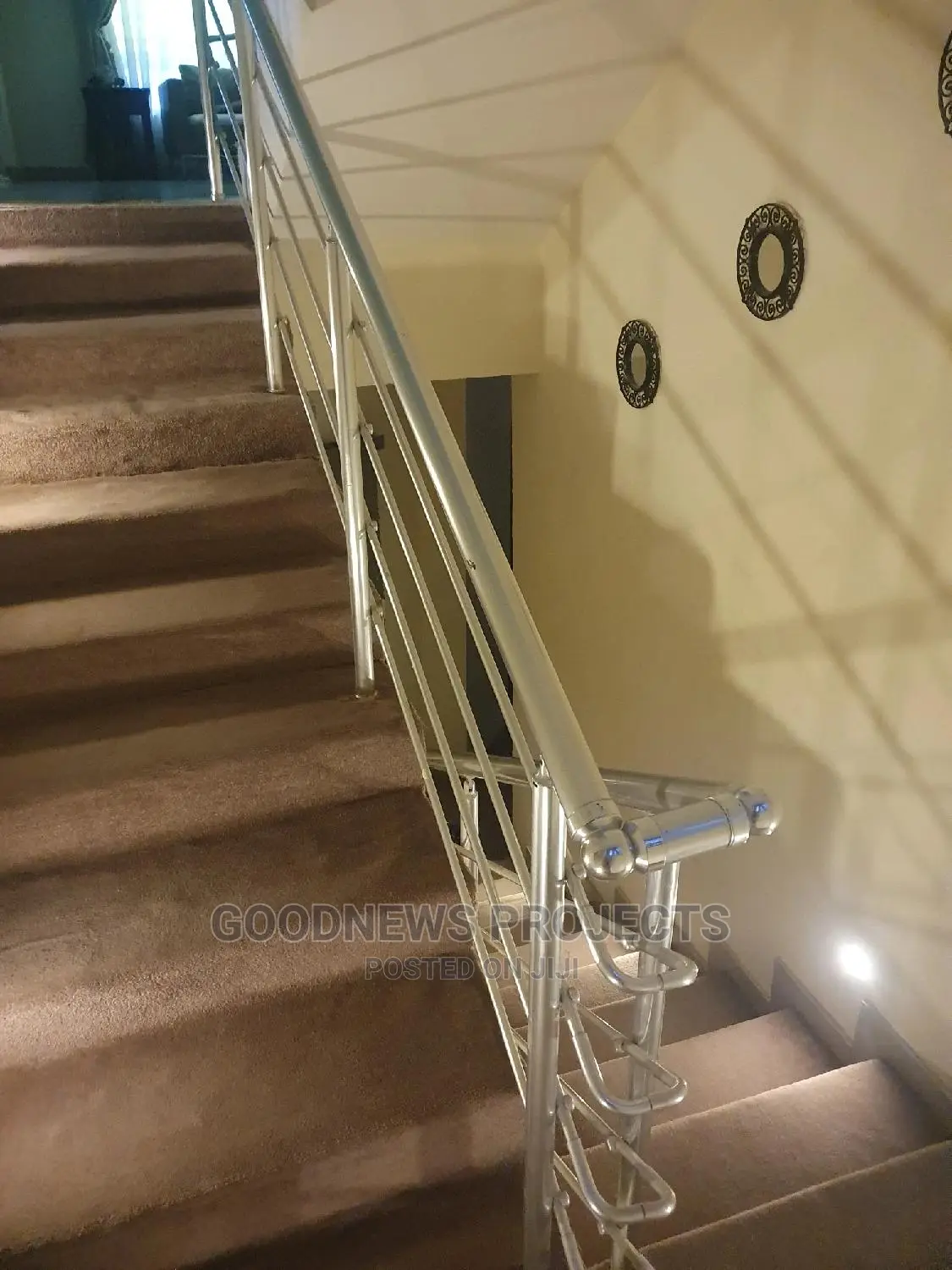 Original Silver Aluminium Handrail