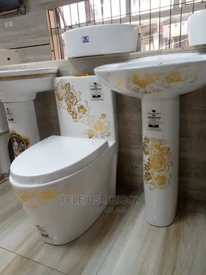 England Flowered Water Closest Full Set 1