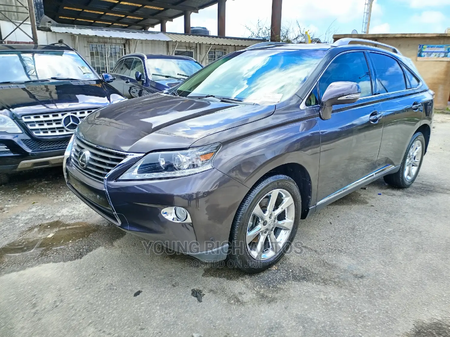 Lexus RX 350 AWD 2012 Gray