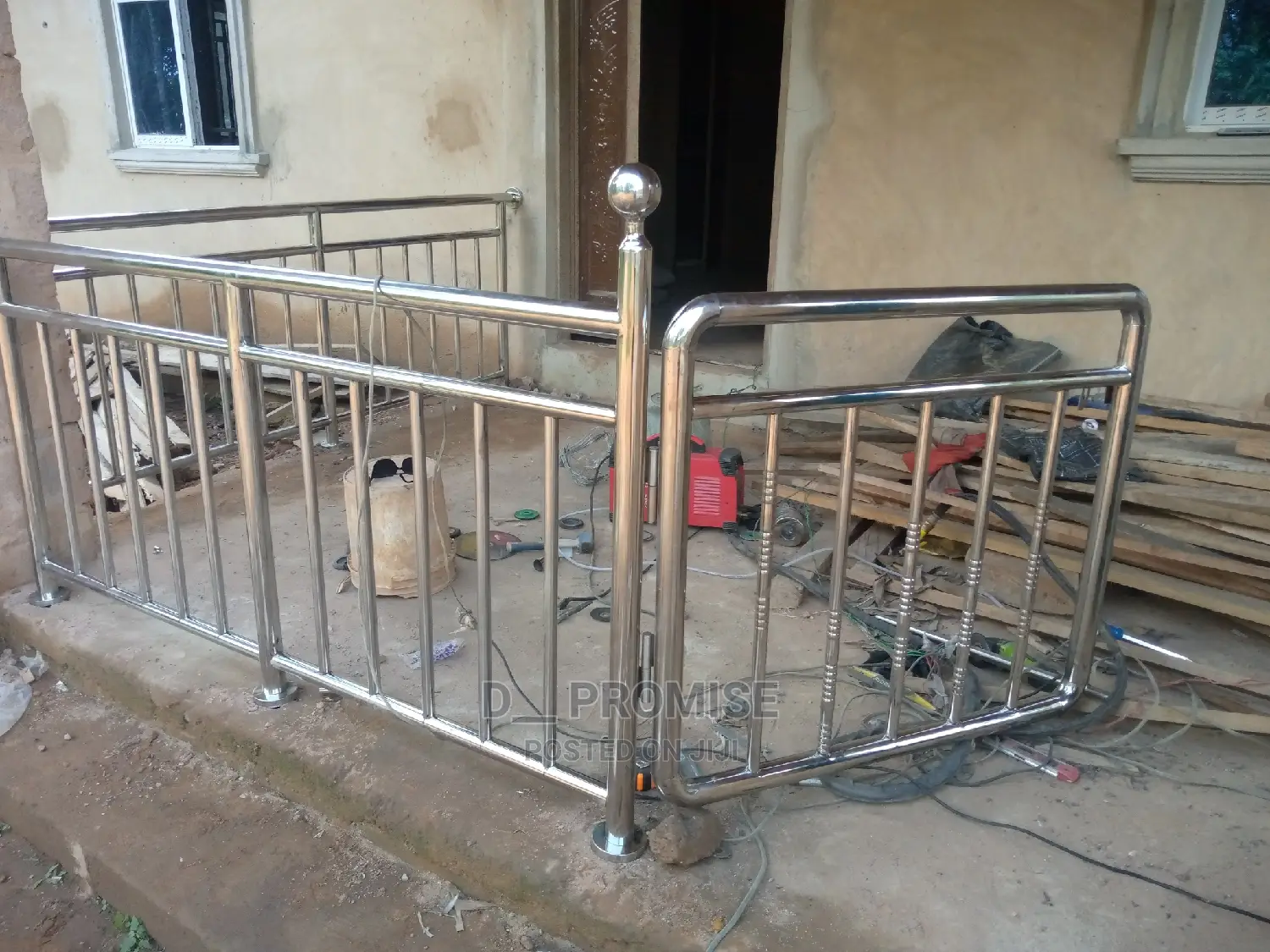 Handrail Silver Design for Balcony and Staircase