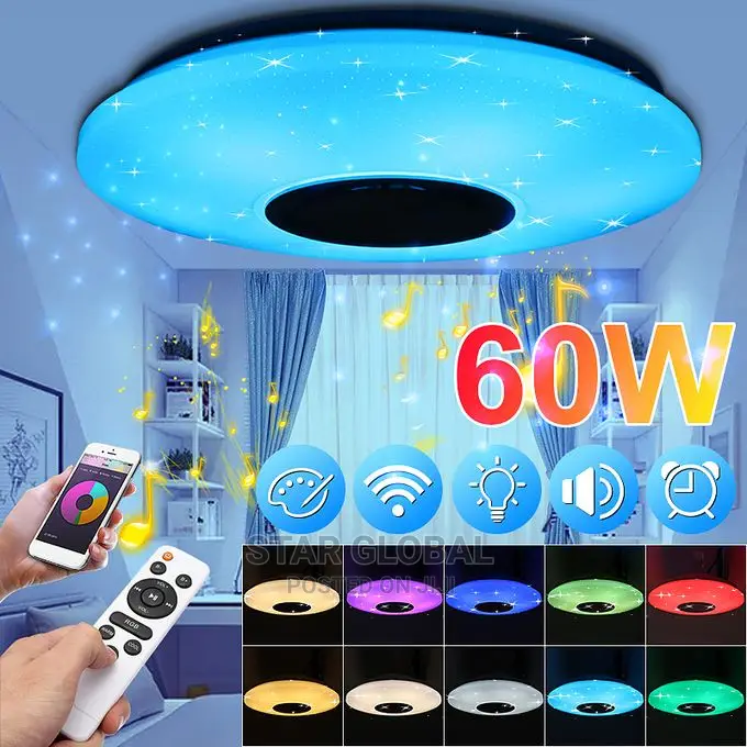 Modern LED RGB Home APP Bluetooth Ceiling Lights