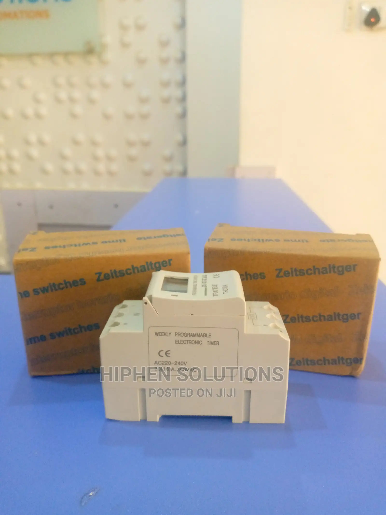 Programmable Latitude and Longitude Time Control Switch