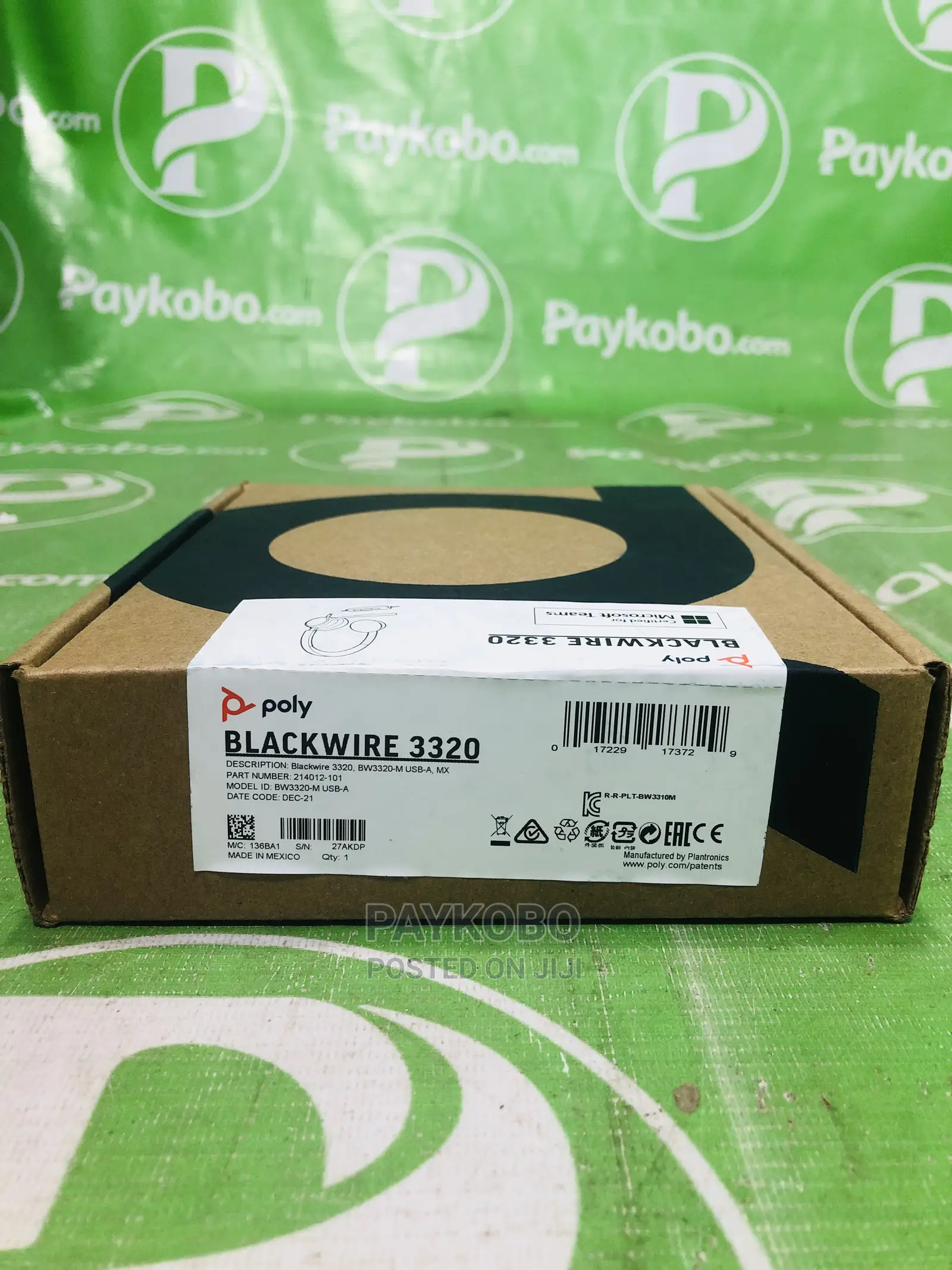 Plantronics Blackwire C3320 Headset