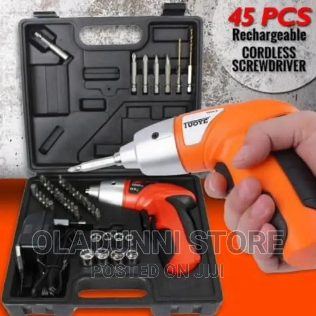 45pcs Cordless Screwdriver
