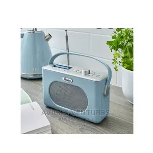 Photo - Swan Retro DAB Bluetooth Radio - Blue