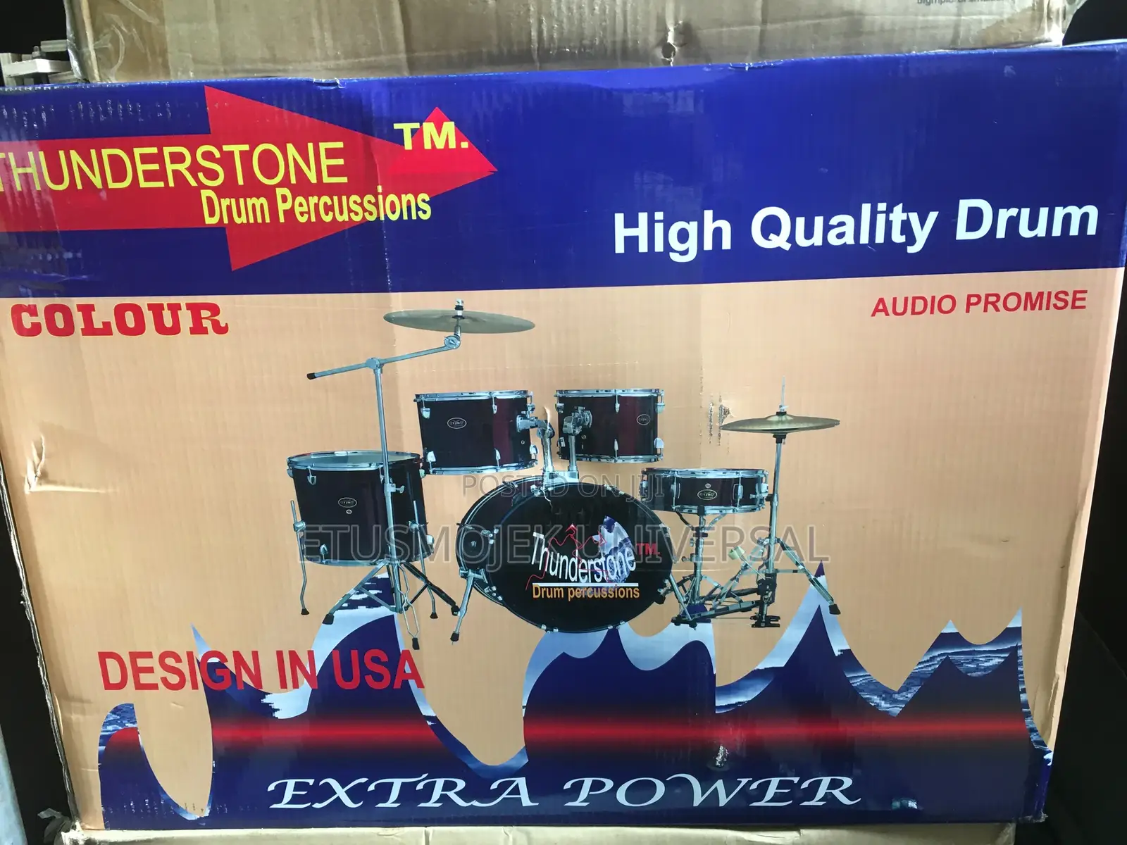 5 Set Professional Thunderstone Drum