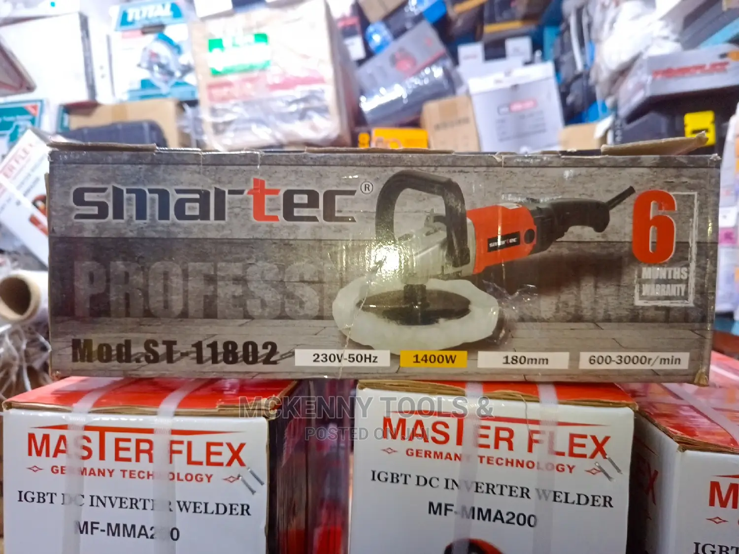 Smartec ST-11802 Professional Heavy Duty Polisher
