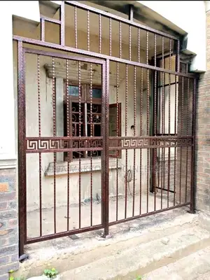 Wrought-Iron Protector and Rails