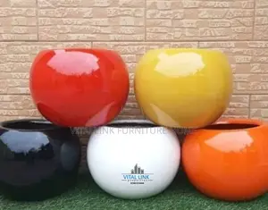 Elegant Flower Pot of Different Colors