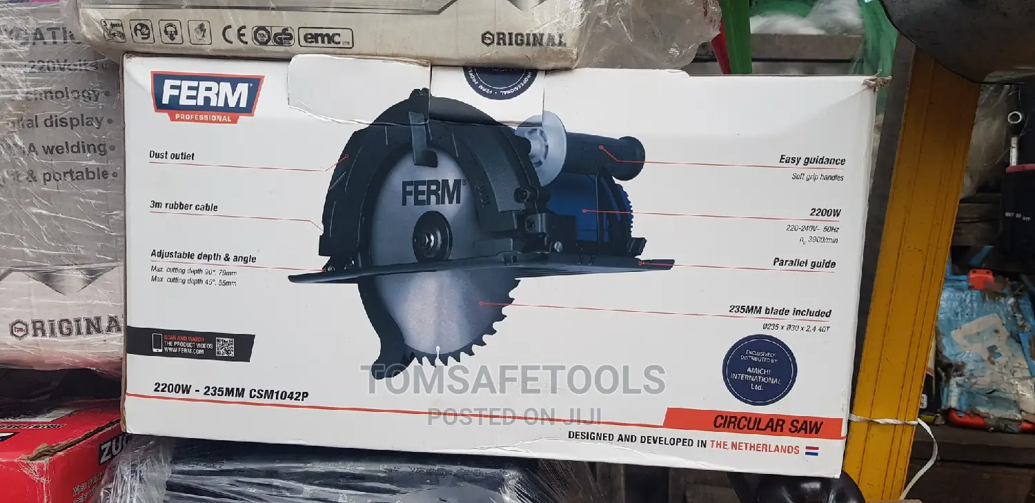 Ferm Circular Machine 9",Made in Netherlands