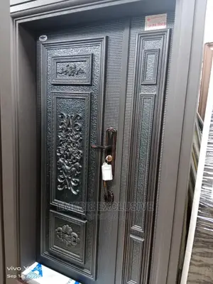 4ft:9 Inches Frame Semi Cast Copper Entrance Security Doors
