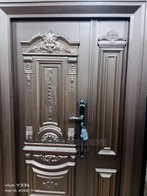4ft:9 Inches Frame Semi Cast Copper Entrance Security Doors