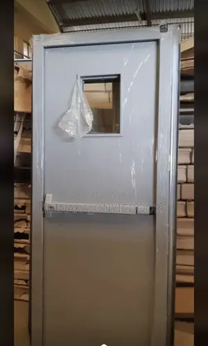 7ft by 3ft Turkey Metal Fire Exit With Glass