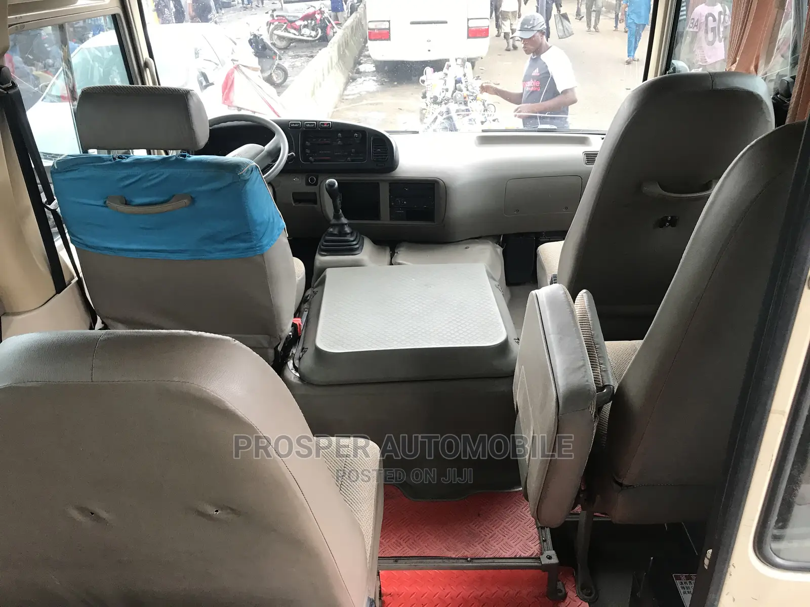 Toyota Coaster 2017 Grey