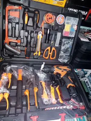 Tools Box With Battery Drill