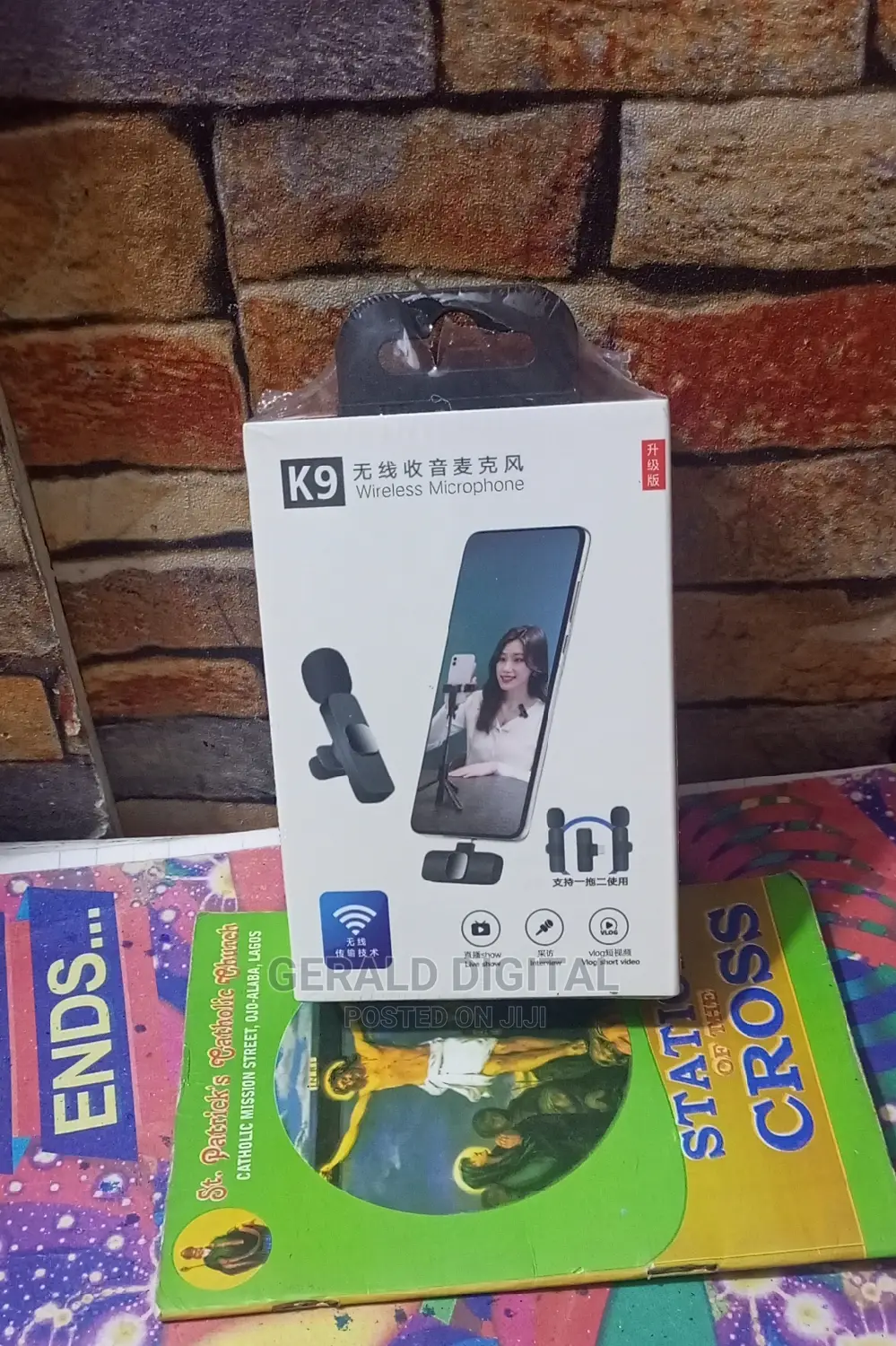 K9 Wireless Lavalier Microphone