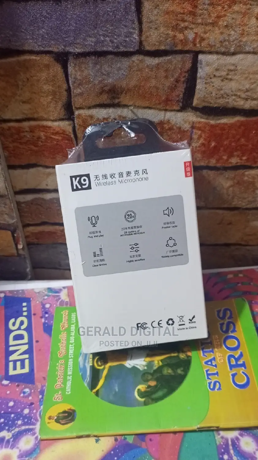 K9 Wireless Lavalier Microphone