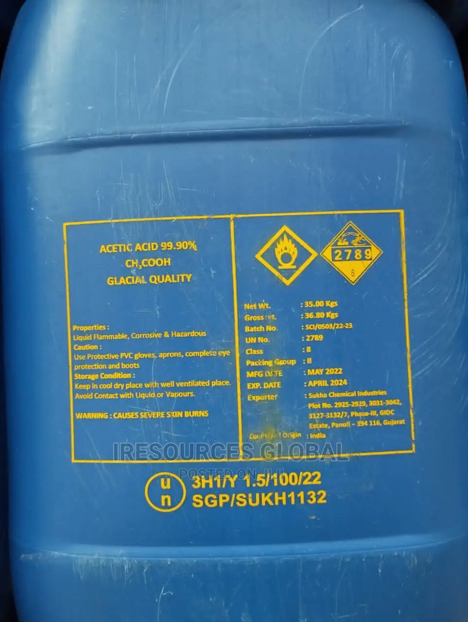 Acetic Acid Technical Grade