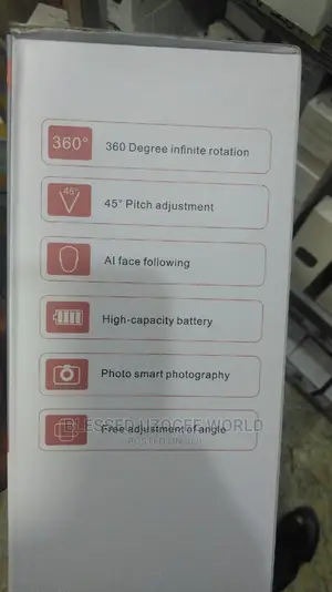 Intelligent 360°Auto Camera Tracking Phone Holder Recharge