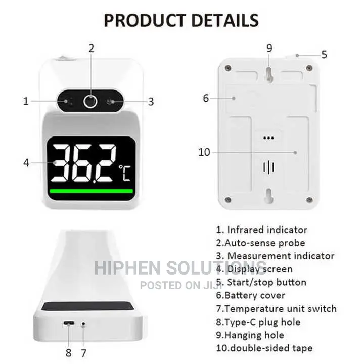 Large Display Wall Mount Thermometer